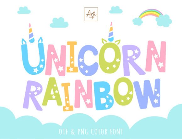 Adding Playful Magic to Your Designs with Unicorn Rainbow