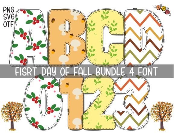 Capture Autumn's Charm with the First Day of Fall Font