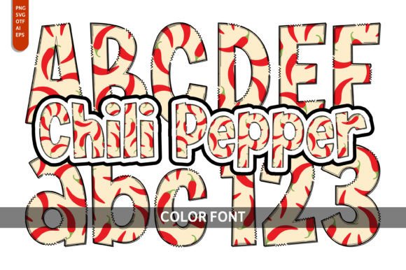 Chili Pepper: A Sizzling Font for Bold Designs