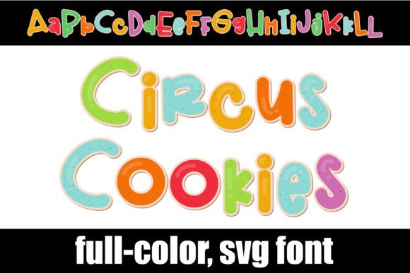 Circus Cookies: A Playful Font for Bold and Cheerful Designs
