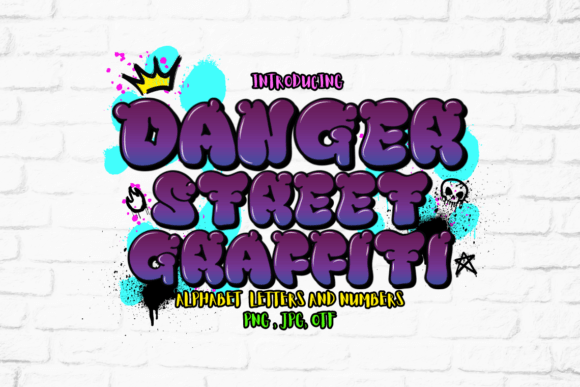 Danger Street Graffiti: Your Edgy Urban Typeface