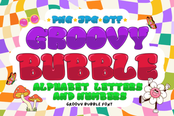 Groovy Bubble: Infuse Retro Vibes into Modern Design