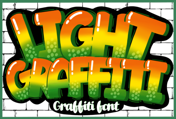 Light Graffiti Font: A Fresh Take on Handwritten Style