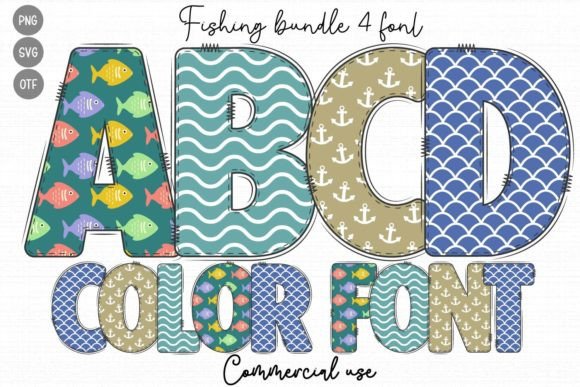 Reel in Attention: Designing with the Fishing SVG Font