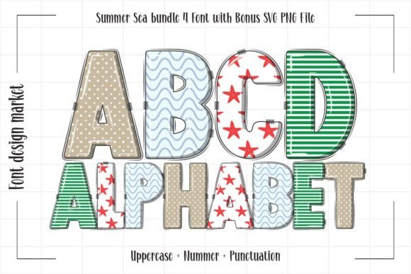 Summer Sea: The Playful Color Font for Creative Projects