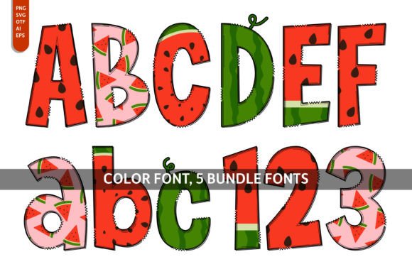 Super Watermelon Bundle: A Juicy Burst of Summer for Your Designs