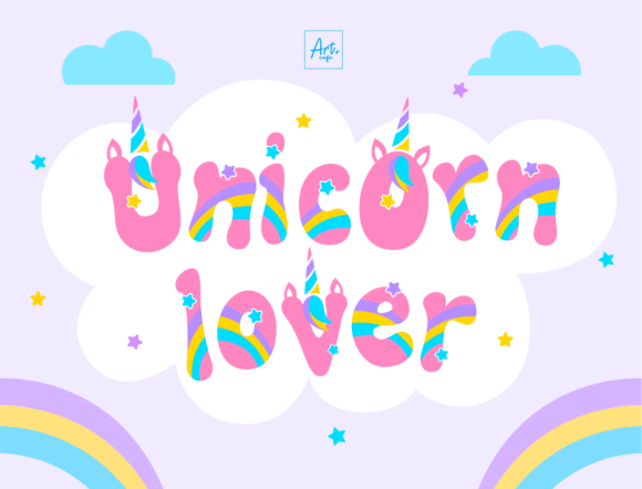 Unicorn Lover: A Whimsical Font for Joyful Projects